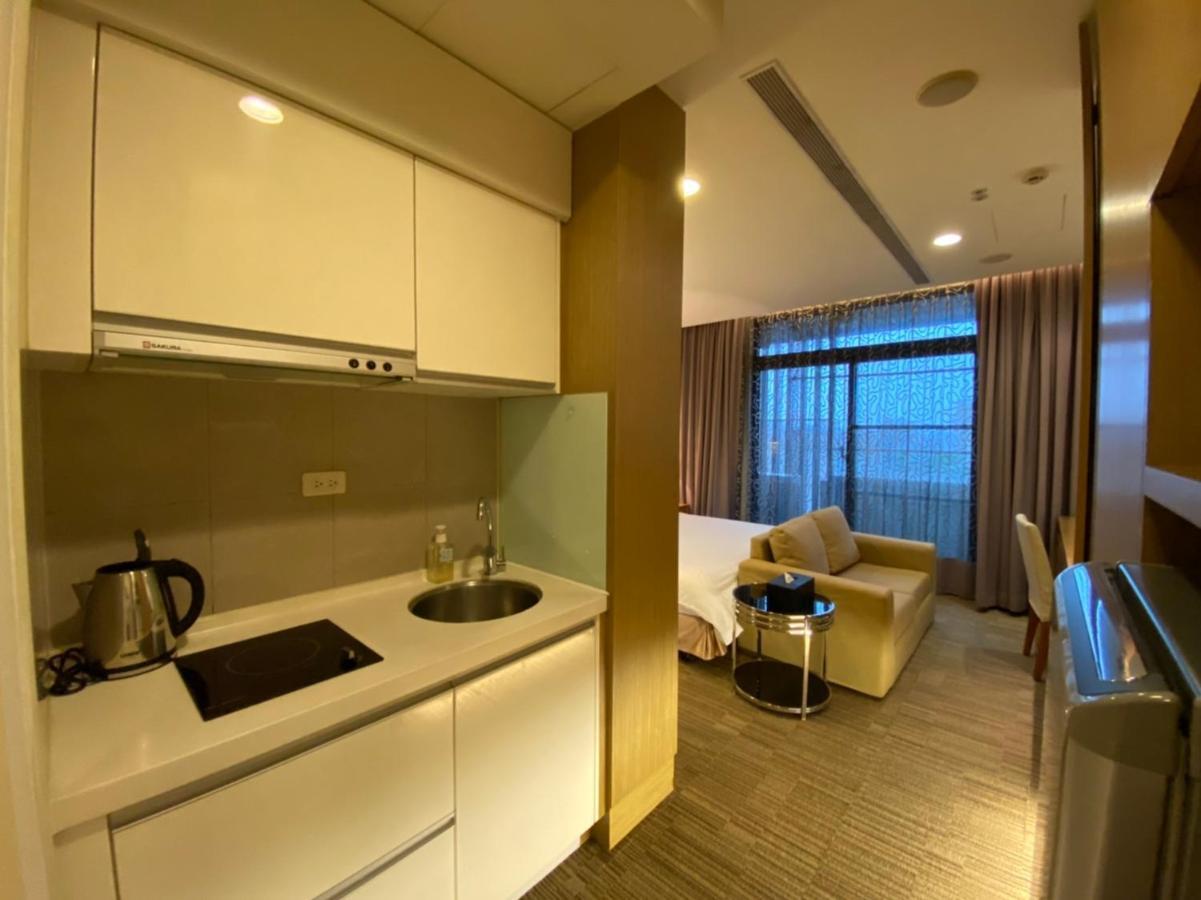 Aj Residence 安捷國際公寓酒店 Тайпей Екстериор снимка